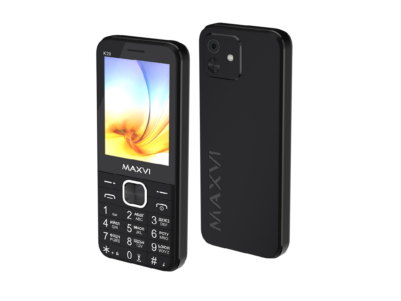 Телефон Maxvi K28 Чёрный (ТХ745-0001)
